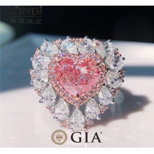 GIA 2.02ct FTP SI1 VG VG F ‮镶豪‬副石：2.199ct